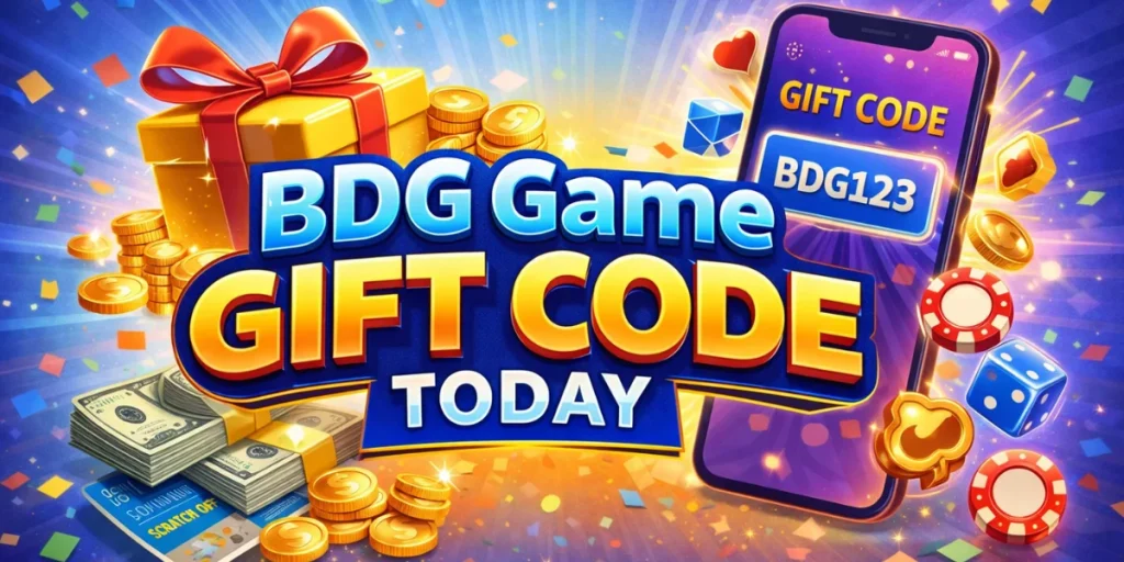 BDG Game Gift Code Today
