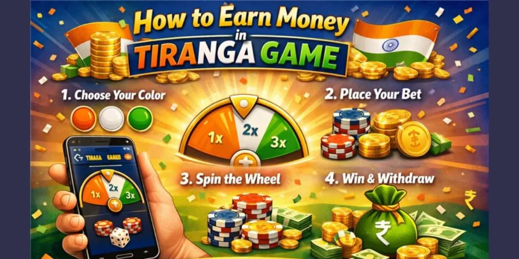 How to Earn Money in Tiranga Game