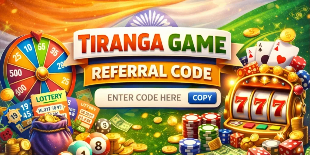 Tiranga Game Referral Code