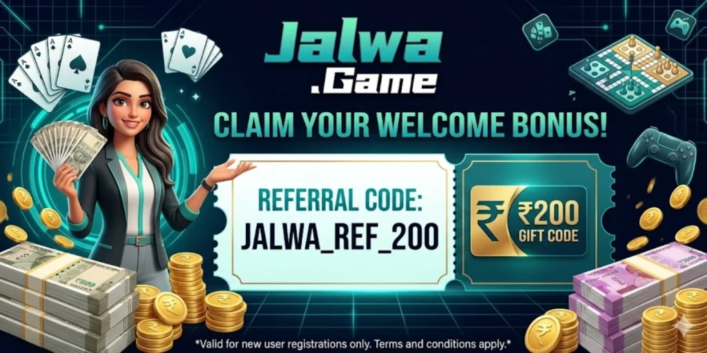Jalwa Game Referral Code