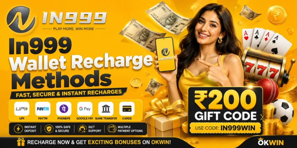 In999 Wallet Recharge Methods