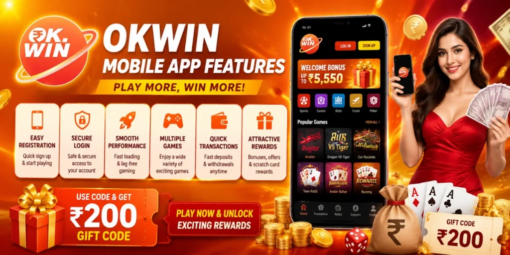 Okwin Mobile App Features