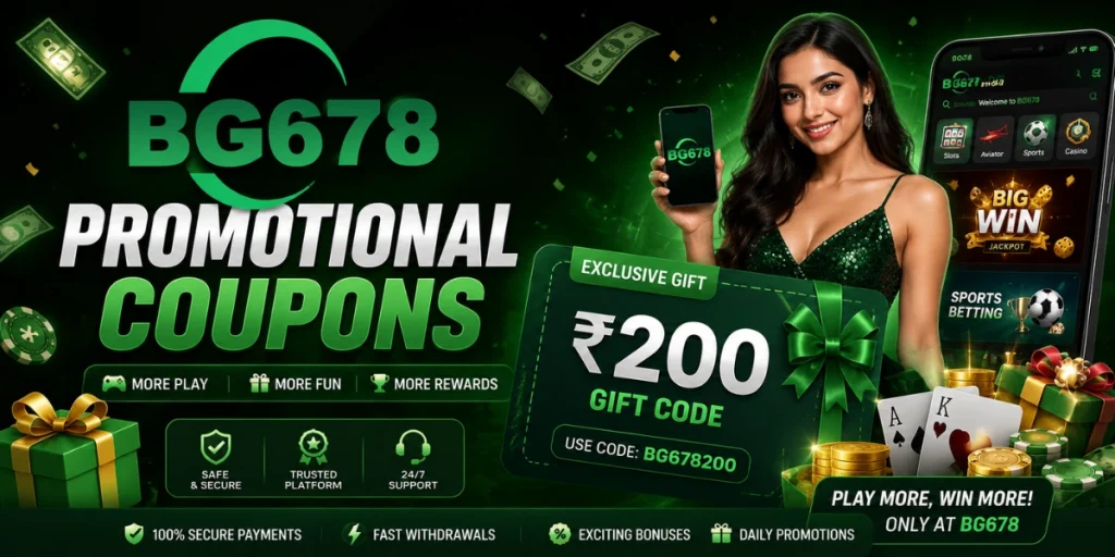 BG678 Promotional Coupons